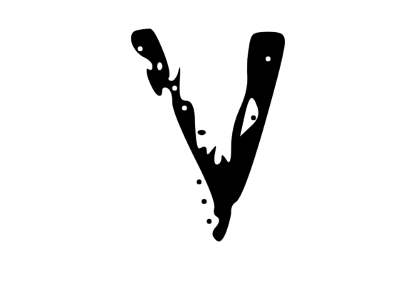 Decaying Rotten Mono Letter V Review