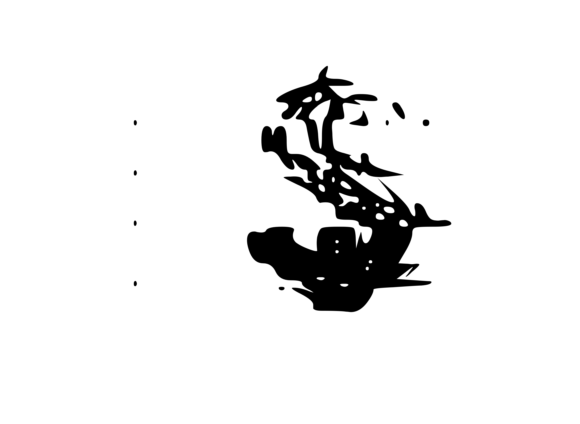 Glitched USA Dollar Symbol 4 Review for Embroidery Projects