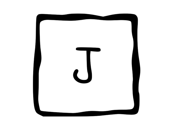 Hand Drawn Outlined Frame with Mono J Review