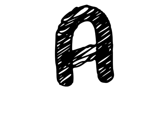 Rough and Messy Scribbled Mono Letter a Review